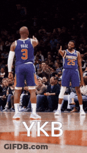 Basketball Player Number 3 Thumbs Up GIF