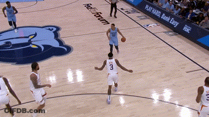 Basketball Player Number 3 GIF