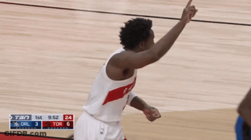 Basketball Player Number 3 GIF