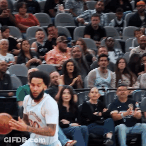 Basketball Player Number 30 Dribbling GIF
