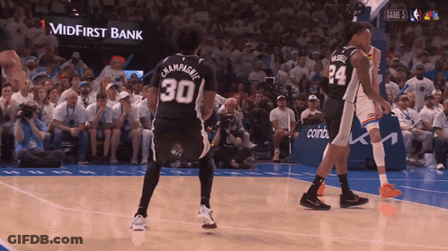 Basketball Player Number 30 GIF