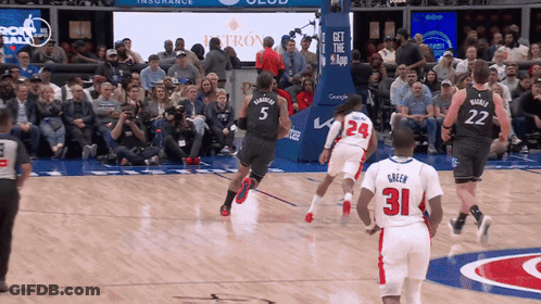 Basketball Player Number 31 In Game GIF