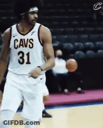 Basketball Player Number 31 Standing GIF
