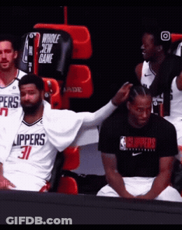 Basketball Player Number 31 Touched By Another GIF