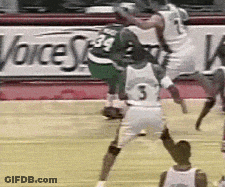 Basketball Player Number 34 GIF