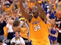 Basketball Player Number 34 In Front Of Crowd GIF