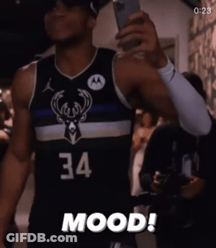 Basketball Player Number 34 Mood GIF