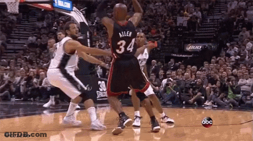 Basketball Player Number 34 GIF