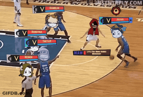 Basketball Player Number 35 GIF