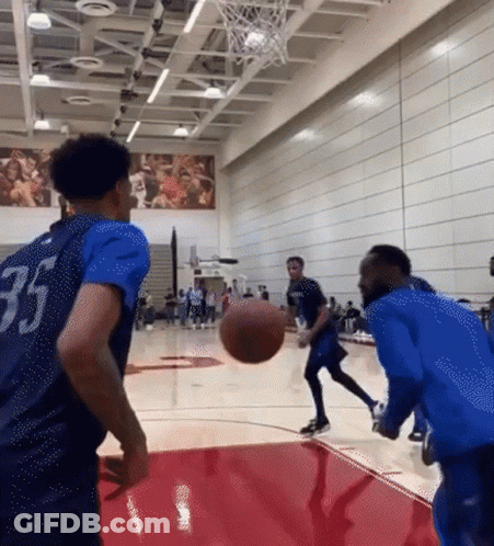 Basketball Player Number 35 GIF