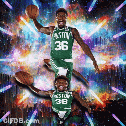 Basketball Player Number 36 Jumping GIF