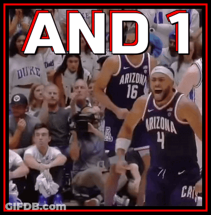 Basketball Player Number 4 Celebrating With Teammates GIF