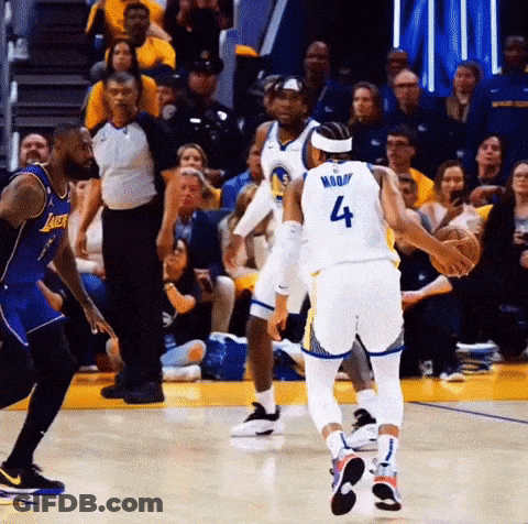 Basketball Player Number 4 Jersey GIF