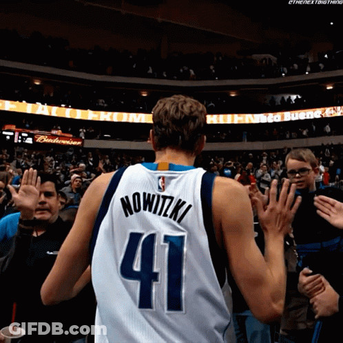 Basketball Player Number 41 Jersey GIF
