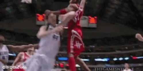 Basketball Player Number 42 Jumping GIF
