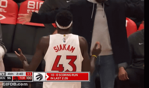 Basketball Player Number 43 GIF