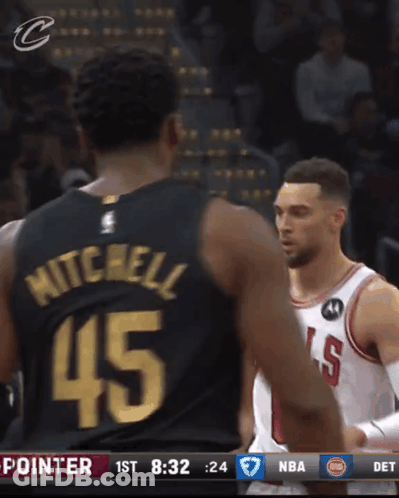 Basketball Player Number 45 GIF