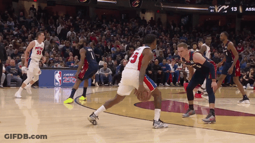 Basketball Player Number 5 GIF