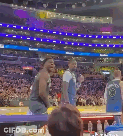 Basketball Player Number 5 On Court GIF