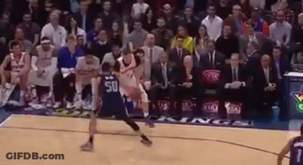 Basketball Player Number 50 GIF