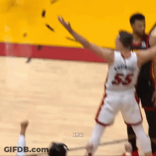 Basketball Player Number 55 Jumping GIF