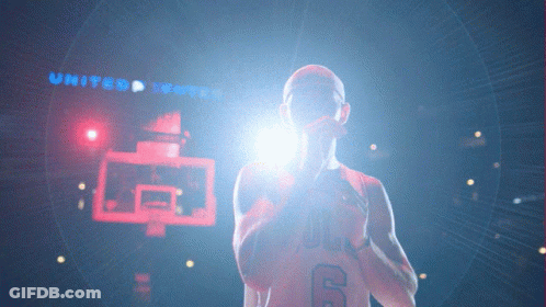 Basketball Player Number 6 GIF