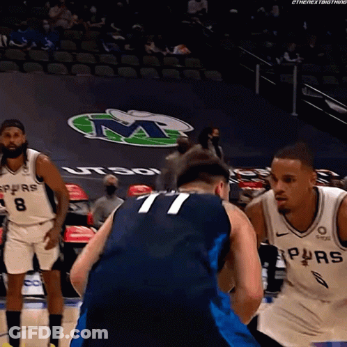 Basketball Player Number 77 On Shirt GIF