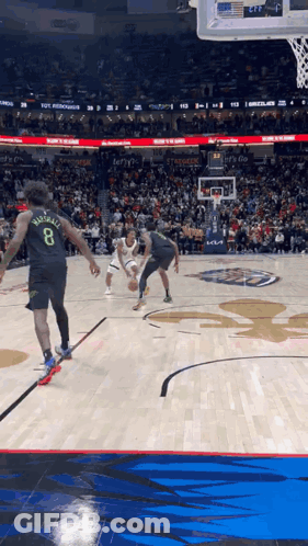 Basketball Player Number 8 GIF