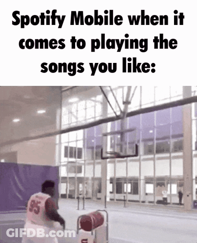 Basketball Player Number 85 Listening To Spotify GIF