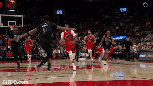 Basketball Player Number 9 GIF