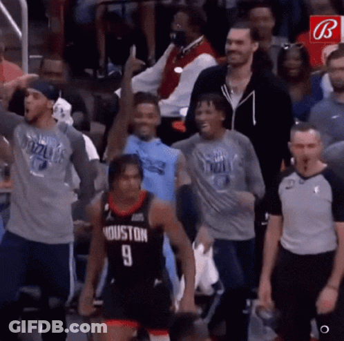 Basketball Player Number 9 GIF