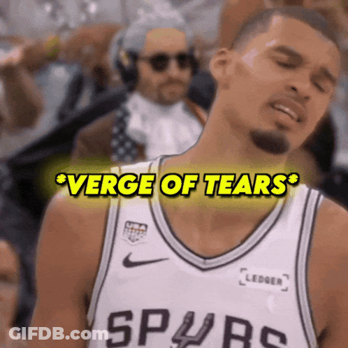 Basketball Player On Verge Of Tears GIF