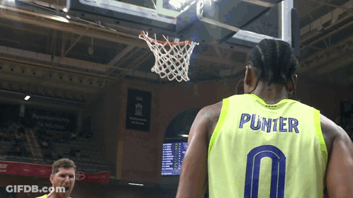Basketball Player Punter GIF