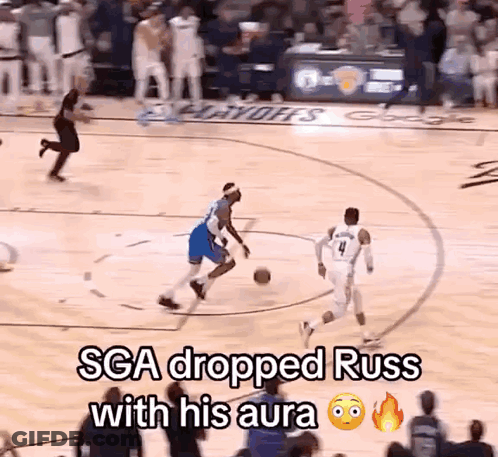 Basketball Player Russ With Aura GIF