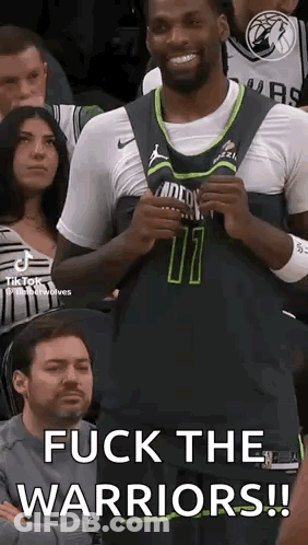 Basketball Player Saying Fuck The Warriors GIF