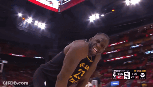 Basketball Player Saying It's Been Real Scoreboard GIF