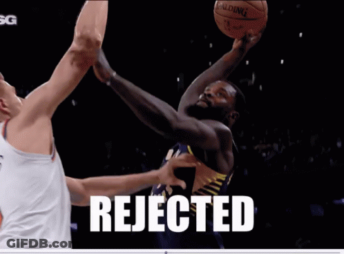 Basketball Player Saying Rejected GIF