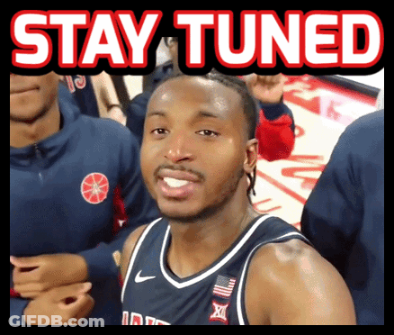 Basketball Player Saying Stay Tuned GIF