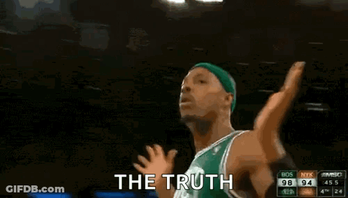 Basketball Player Saying The Truth GIF
