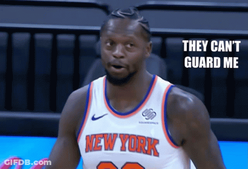 Basketball Player Saying They Can't Be Guarded GIF