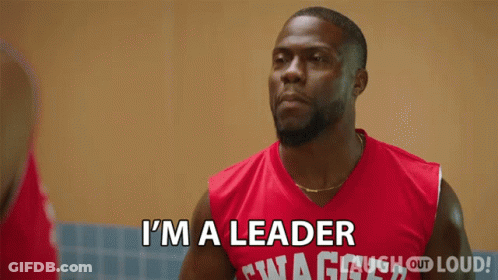 Basketball Player Says I'm A Leader GIF