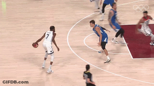 Basketball Player Shooting Number 21 GIF