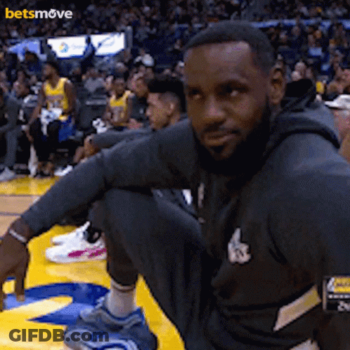 Basketball Player Squatting With Betsmove Logo GIF