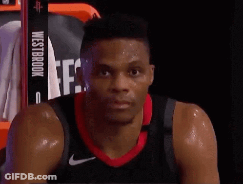 Basketball Player Sweating Forehead Close Up GIF
