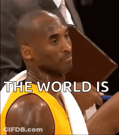Basketball Player Towel The World Behind Him GIF