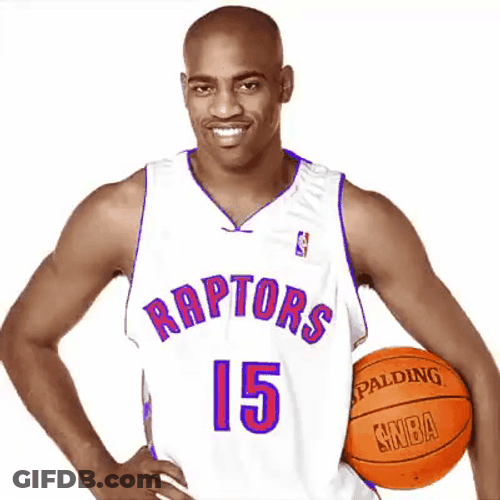Basketball Player Vince Carter Profile GIF