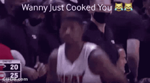Basketball Player Wanny Just Cooked You GIF