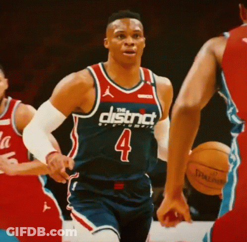 Basketball Player Wearing A Jersey That Says The District Of Columbia GIF