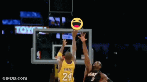 Basketball Player Wearing A Yellow Jersey With Bryant 24 On It GIF