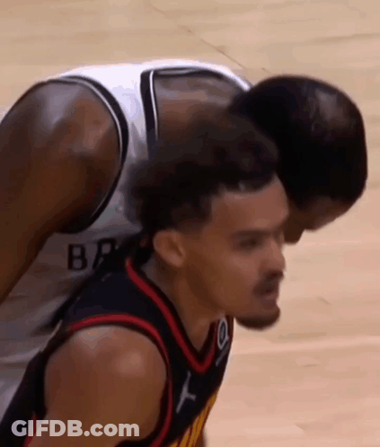 Basketball Player Wearing BP Jersey GIF